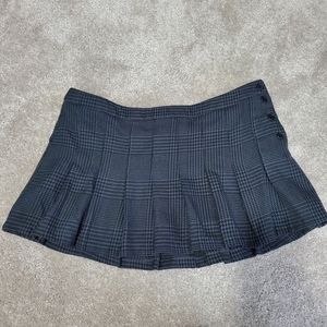 Miley Cyrus school girl plaid uniform style skirt